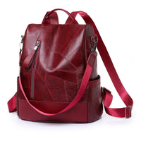 Freya | Alltagshandtasche für Abenteuer – Rot