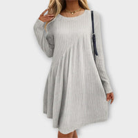 Abby™ - Weiches und Bequemes Kleid – Hellgrau