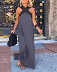 Delphine | Wickelkleid – Grau