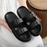 Hannelore | Damen Sandalen Verstellbar Fußgewölbestütze – Verstellbare Sandalen 2026 – Schwarz