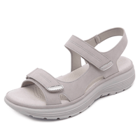Sonja™ | Orthopädische Ledersandalen aus hochwertigem Material – Grau