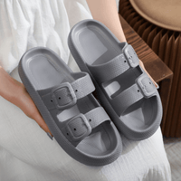 Hannelore | Damen Sandalen Verstellbar Fußgewölbestütze – Verstellbare Sandalen 2026 – Grau