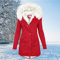 Winie | Elegante Winterjacke für Damen – Rood