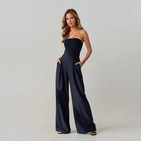 Malene™ – Der Jumpsuit für deinen großen Auftritt – Dunkelblau