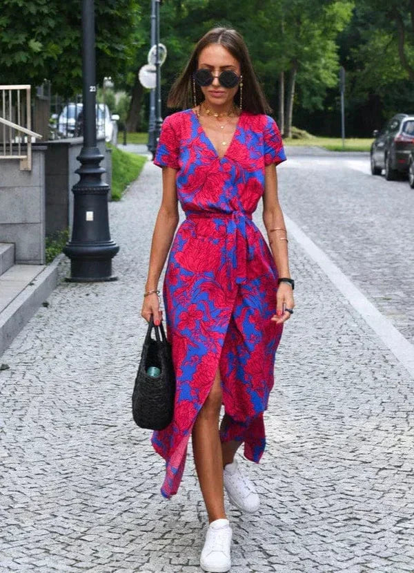 Sarina - Blumiges Sommerkleid