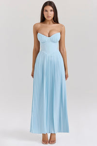 Maria | Korsettkleid – Himmelblau