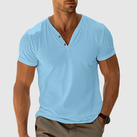 Enrich™ | Slim Fit Casual Hemd – Blau