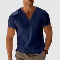 Enrich™ | Slim Fit Casual Hemd – Dunkelblau