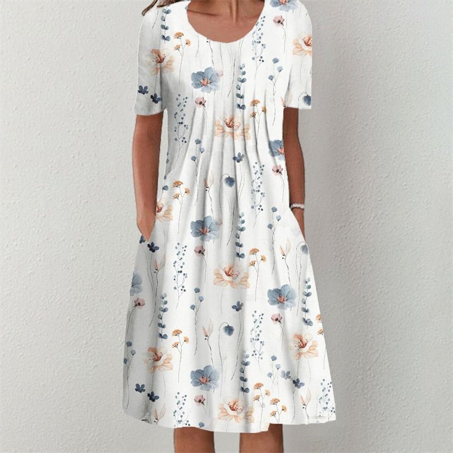 Liridona | Elegantes Blumenkleid für Frauen | 50% RABATT!