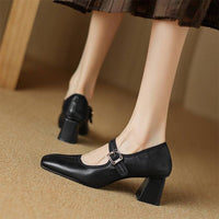 Sofia® | Nora Elegante Mary Janes – Schwarz