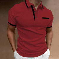 Mats | Herren Poloshirt Für Freizeit – Rot