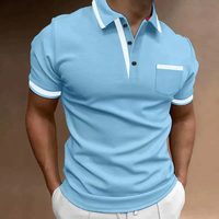 Mats | Herren Poloshirt Für Freizeit – Blau