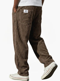 Maximilian | Herren Elegante Komfort-Cordhose – Braun