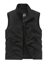 Maximilian | Herren Leichte Outdoor Weste – Schwarz