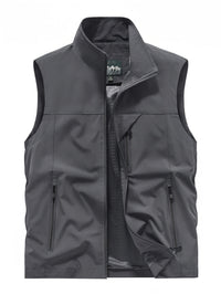 Maximilian | Herren Leichte Outdoor Weste – Grau