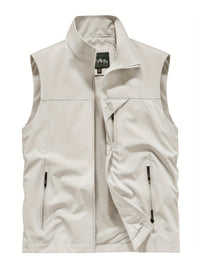 Maximilian | Herren Leichte Outdoor Weste – Beige