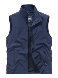 Maximilian | Herren Leichte Outdoor Weste – Blau