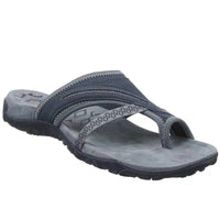 Maximiliane | Damen Flache Komfort Sandalen – Grau