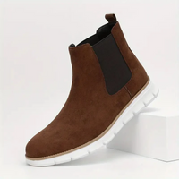 Cavero Chelsea Boots – Dunkelbraun