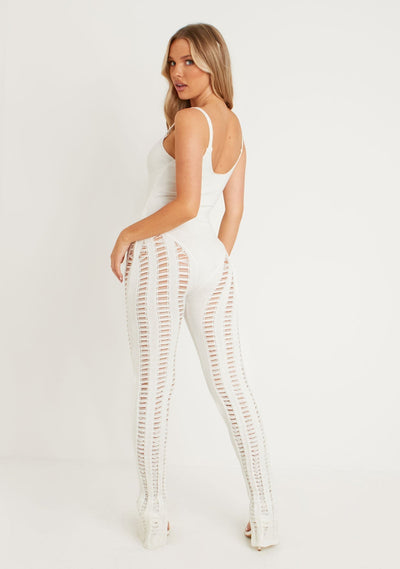 Roxy Jumpsuit mit gestrickter Kragennaht