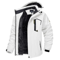 Hike™ | Premium Winterjacke – Weiß