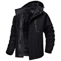 Hike™ | Premium Winterjacke – Schwarz