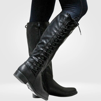 Mia | Orthopädische Komfort Stiefel – Schwarz