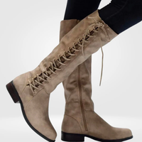 Mia | Orthopädische Komfort Stiefel – Beige