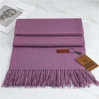 Mila | Warmer Kuscheliger Winter-Schal – Lila