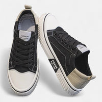 Milano | Vintage Casual Sneakers – Schwarz