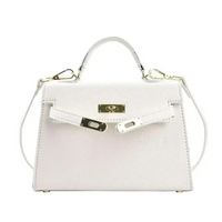 Moderne Designer-Handtasche für Damen | Klein – Weiß