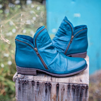 Modische Damenstiefeletten | Bequeme – Blau