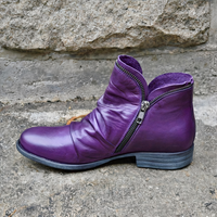 Modische Damenstiefeletten | Bequeme – Lila