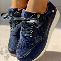 Modische und stützende Damen-Turnschuhe | Bequeme – Blau