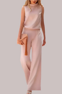 Modischer Jumpsuit für Damen | eleganter – Abrikose