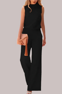 Modischer Jumpsuit für Damen | eleganter – Schwarz