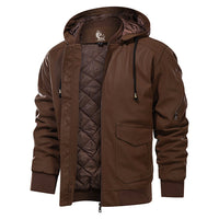 Christoph® | Lederjacke – SATTELBRAUN