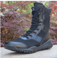 Adan Taktische Wanderstiefel – Schwarzes Segeltuch
