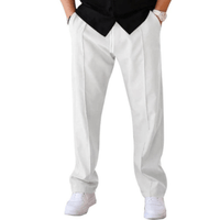 Adonis Weitbeinige Hose – Weiß