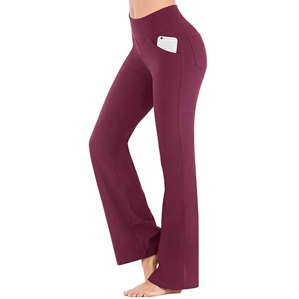 Amethyst Schlaghose mit hoher Taille