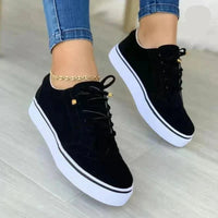 Angelina Schnürsneaker – Schwarz