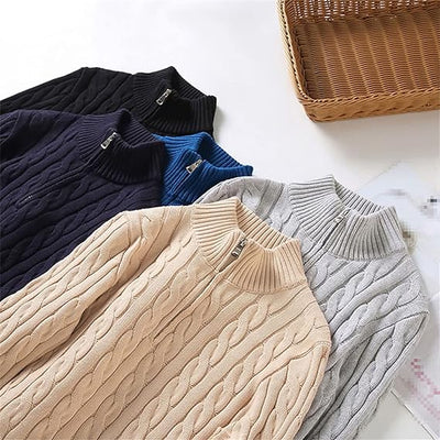 Anton Kabelstrickpullover