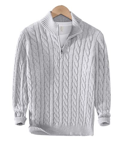 Anton Kabelstrickpullover
