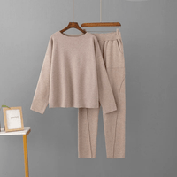 Arisha Pullover- und Hosen-Set – Grau