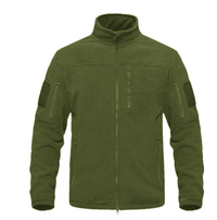 Atlas Stehkragen-Jacke – Grün