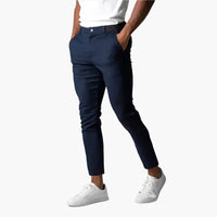 Fabian | Herren Slim-Fit Chinohose – Marine