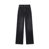 Blytthe-Jeans mit geradem Bein – Schwarz