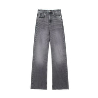Blytthe-Jeans mit geradem Bein – Grau