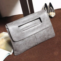 Caitlin Rechteckige Handtasche – Grau