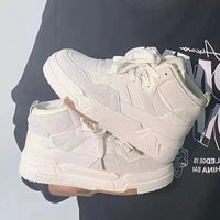 Calla High-Top Plateausneaker – Weiß